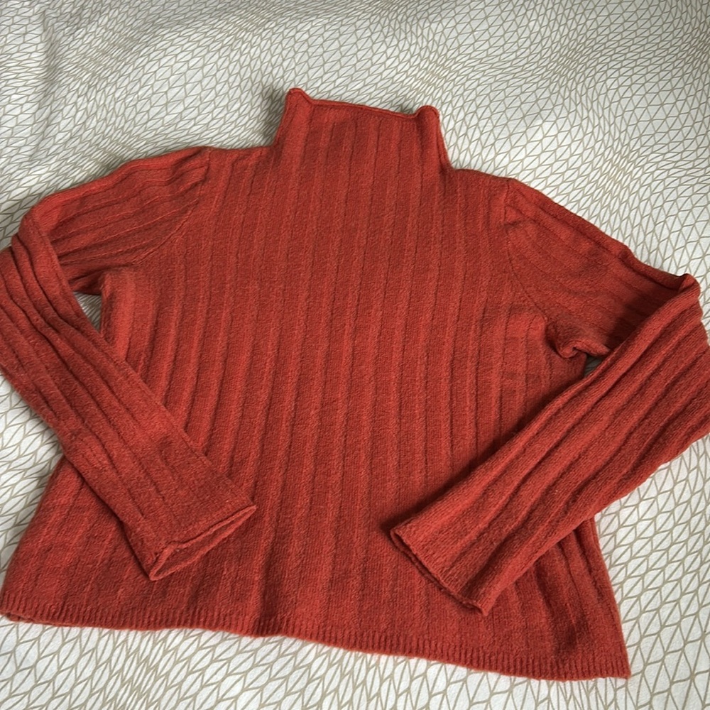 Madewell funnelneck sweater